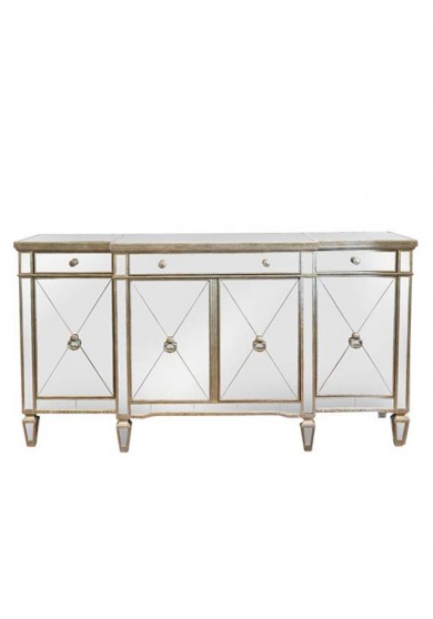 Abnert Mirrored Buffet / Sideboard 145W